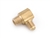 Anderson Brass Half Union Elbow Male Pipe Thread To Male Flare - 3/8" x 1/4"