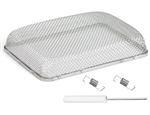 JR Products 06-30175 Stainless Steel Water Heater Vent Screen, 6" x 8.5"