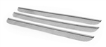 JR Products 06-30195 Stainless Steel Refrigerator Vent Screen, 20" x 1-1/2", 3 Pack