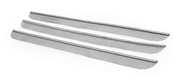 JR Products 06-30195 Stainless Steel Refrigerator Vent Screen, 20" x 1-1/2", 3 Pack