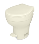 Thetford 31840 Aqua-Magic VI Permanent SloClose Toilet With Hand Sprayer, High Profile, Parchment