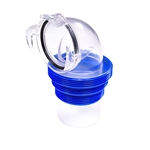 Duraflex 3-1/2" Sewer Waste Valve Fitting, 90 Degree Elbow