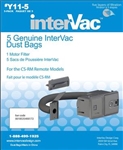 InterVac Y11-5 Disposable Dust Bags For CSRM Vacuum Cleaner