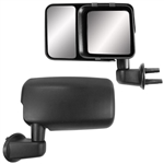 K-Source 80740 Snap & Zap Towing Mirrors For 2007-2018 Jeep Wrangler