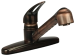 Dura Faucet DF-PK100-ORB Bronze Non-Metallic Pull-Out RV Kitchen Faucet