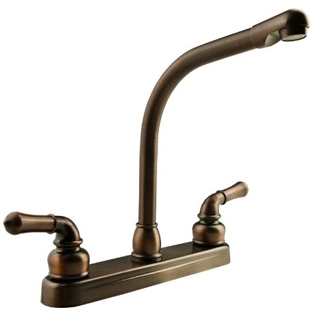 Dura Faucet DF-PK210C-ORB Bronze Classical Hi-Rise RV Kitchen Faucet
