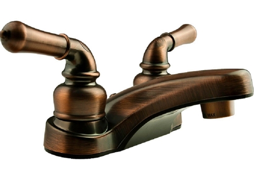 Dura Faucet DF-PL700C-ORB Classical Lavatory RV Faucet, Bronze