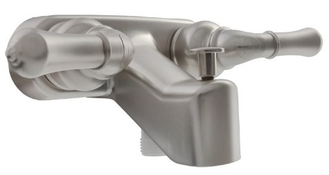 Dura Faucet DF-SA110C-SN Satin Nickel Classical RV Tub And Shower Diverter Faucet