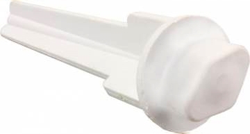 JR Products 95335 Sink Drain Stopper - White