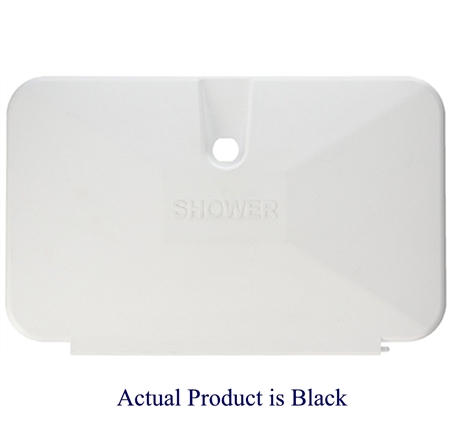 JR Products 620BK Shower Door Replacement - Black