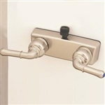 Empire Brass Shower Control 2 Valve, 4", Teapot Handle-Nickel Plated