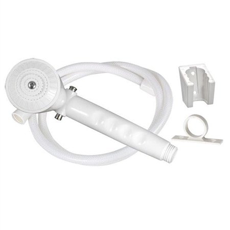 Phoenix 9-346 Single-Function Shower Head Kit With Trickle Shut-Off - 2.5 GPM - White