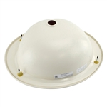 Lippert Better Bath 209358 oval RV lavatory sink in parchment thermoformed ABS 19-3/4 inch by 16-5/8 inch with center drain