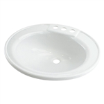 Lippert Components 209635 Better Bath RV Sink - White
