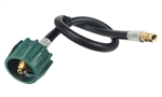 MB Sturgis 100575-20-MBS Propane Pigtail with Back Check Valve, Type 1 ACME x 1/4" Male Inverted Flare, 20 Inch