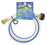Valterra W01-5048 AquaFRESH High-Pressure RV Fresh Water Hose - 4' x 1/2" ID