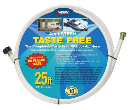Valterra W01-0004 AquaFresh Taste Free RV Water Hose - 25'