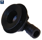 T-H Marine 3/4" All Purpose Boat Hatch Drain, 90 Degree, Concave Head, Black