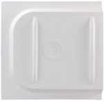 JR Products 11165 RV Screen Door Slider, 12", White, OEM Replacement for 12" Wide Tracks