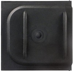 JR Products 11175 RV Screen Door Slider, 12", Black, OEM Replacement for 12" Wide Tracks