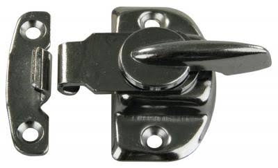 JR Products 11725 Chrome RV Sash Lock for Windows, Doors, and Glass Partitions