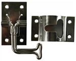 JR Products 11785 Stainless Steel 90-Degree T-Style RV Entry Door Holder, 4 Inch