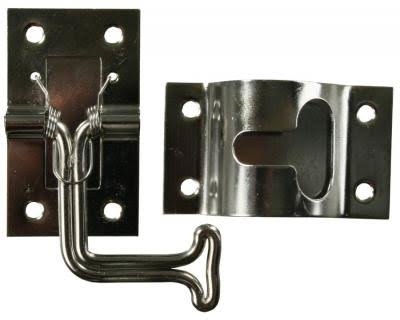 JR Products 11785 Stainless Steel 90-Degree T-Style RV Entry Door Holder, 4 Inch