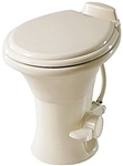 Dometic 302310083 Ceramic 18" RV Toilet - 310 Series without Hand Sprayer - Bone