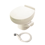 Thetford 42176 Aqua Magic Residence Low Profile Toilet With Hand Sprayer, Bone