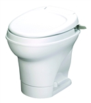Thetford 31667 Aqua-Magic V Hand Flush High Profile Toilet - White