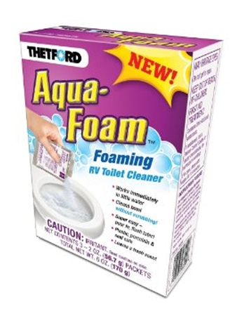 Aqua-Foam Porcelain and Plastic Toilet Foaming Toilet Cleaner - 3 pack, 2 oz packets