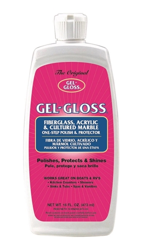 Gel Gloss GG-16 Kitchen & Bath Cleaner - 16 Oz
