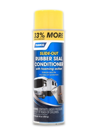 Camco 41135 Full Timer's Choice RV Slide Out Rubber Seal Conditioner - 16 Oz