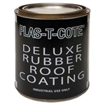 Heng's Plas-T-Cote Rubber Roof Coating, White, 1 Quart