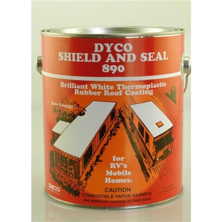 Dyco Shield & Seal RV Roof Coating - 1 Gallon