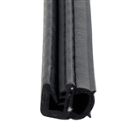 AP Products Single Bulb Seal - 3/4" x 7/16" x 28 Ft - Black