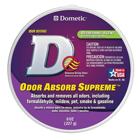 Dometic D1308001 White/Purple Odor Absorb Supreme Container - 8 oz.