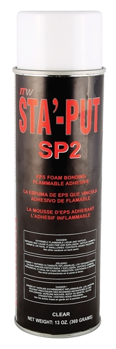 AP Products 001-SP213ACC Sta'-Put II Polystyrene Foam Spray Adhesive - 13 Oz