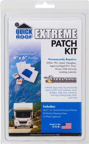 CoFair Quick Roof Emergency Rubber Roof Repair Tape/Patch Kit