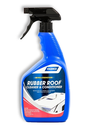 Camco 41063 Pro-Strength RV Rubber Roof Cleaner & Conditioner 32oz