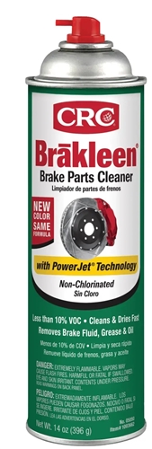 CRC Industries Brakleen 24 Ounce 0 Percent VOC Brake Parts Cleaner 050
