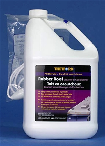 Thetford 32634 Rubber Roof Cleaner & Conditioner With Spray Hose, 1 Gallon