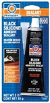 Permatex Adhesive Sealant 3 Ounce Tube (Black)