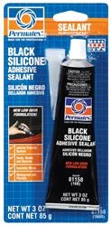 The Permatex 81158 Adhesive Sealant 3 Ounce Tube (Black)