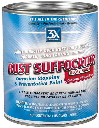3X Chemistry 125 Rust Suffocator - 1 Quart - Gloss