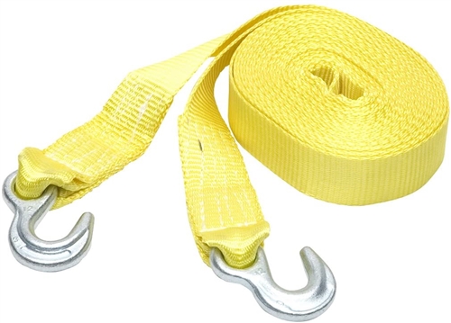 SmartStraps 132 Tow Strap With Hooks - 30 Ft - 9,000 Lbs