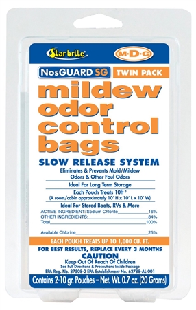 STAR BRITE 89950 Mold/Mildew Odor Control Slow Release - Twin Pack