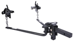 Husky Towing 31423 Round Bar Weight Distribution Hitch - 12,000 lbs