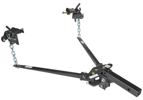 Husky Towing 31335 Trunnion Bar Weight Distribution Hitch With Lift Chains - 12,000 lbs
