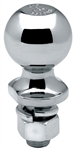 Draw-Tite 1-7/8" Chrome Hitch Ball 1" Shank Dia, 2-1/8" Shank Length - 2000 Lbs